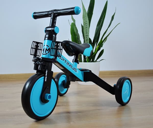 Milly Mally cykel 3-i-1 Optimus blå