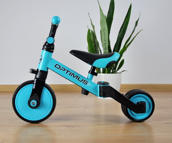 Milly Mally cykel 3-i-1 Optimus blå