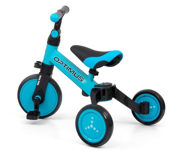 Milly Mally cykel 3-i-1 Optimus blå