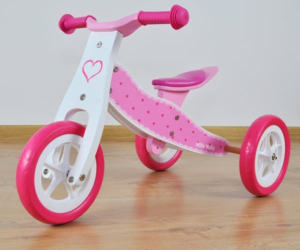 Milly Mally Åkbar 2-i-1 Cool Hearts