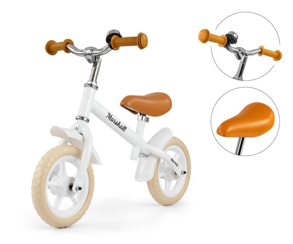 Milly Mally Balancecykel Marshall Hvid