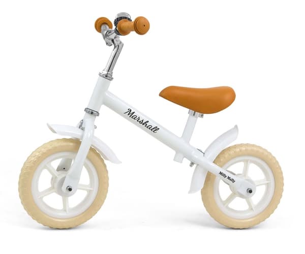 Milly Mally Balancecykel Marshall Hvid