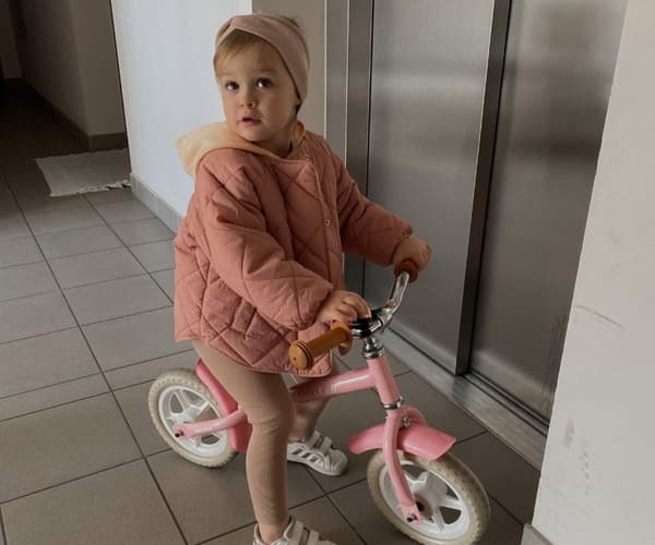 Milly Mally Balanscykel Marshall Rosa
