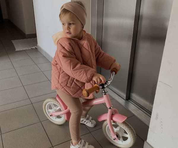 Milly Mally Balanscykel Marshall Rosa
