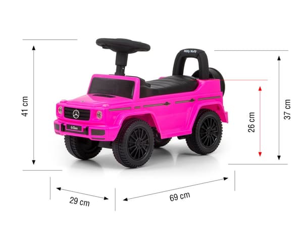 Milly Mally Fordon MERCEDES G350d Rosa S