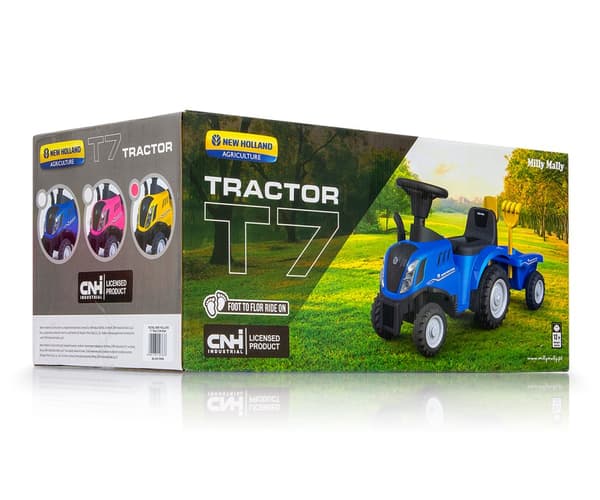 Milly Mally Fordon NEW HOLLAND T7 TRAKTOR Gul