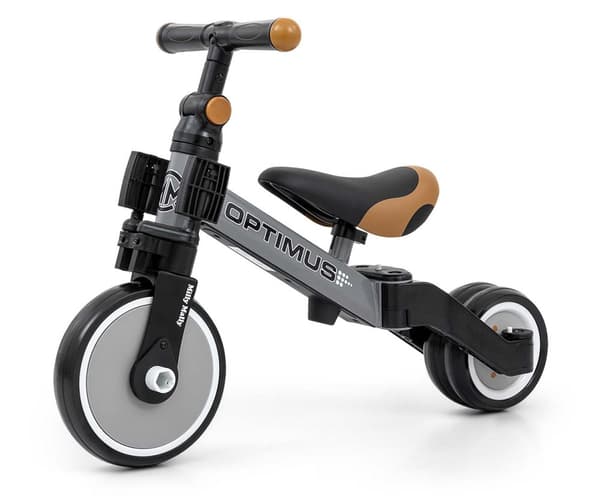 Milly Mally 3-i-1-cykel Optimus Grå