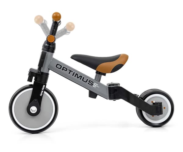 Milly Mally 3-i-1-cykel Optimus Grå
