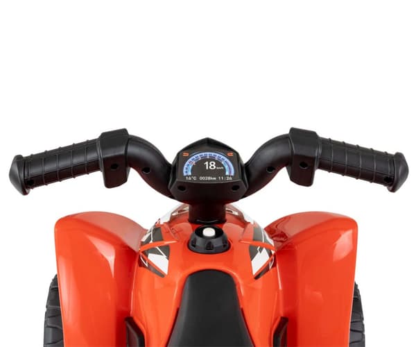 Milly Mally Batteridriven Fyrhjuling Honda ATV Röd
