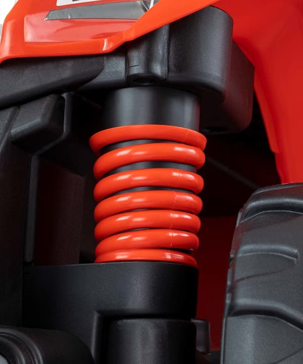 Milly Mally Batteridriven Fyrhjuling Honda ATV Röd