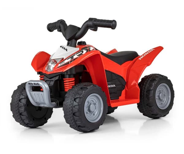 Milly Mally Batteridriven Fyrhjuling Honda ATV Röd