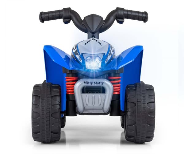 Milly Mally Batteridriven Fyrhjuling Honda ATV Blå