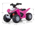 Miniatyrbild 5 av 9: Milly Mally Batteridriven Fyrhjuling Honda ATV Rosa
