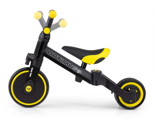 Milly Mally cykel 3-i-1 Optimus svart