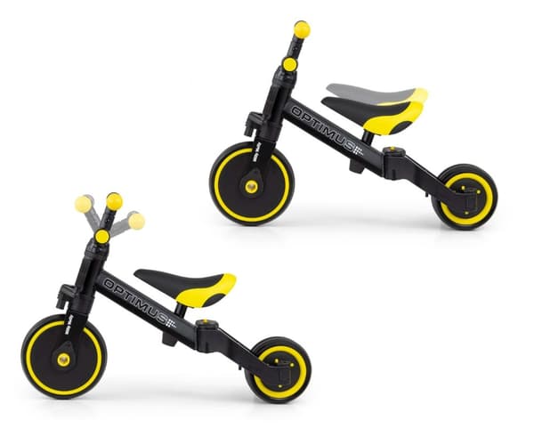 Milly Mally cykel 3-i-1 Optimus svart