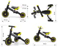 Miniatyrbild 9 av 9: Milly Mally cykel 3-i-1 Optimus svart