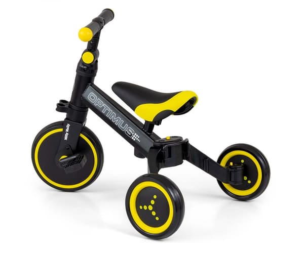 Milly Mally cykel 3-i-1 Optimus svart