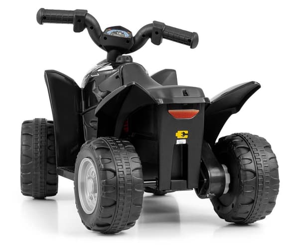 Milly Mally Batteridriven Fyrhjuling Honda ATV Svart