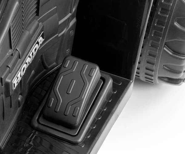 Milly Mally Batteridriven Fyrhjuling Honda ATV Svart