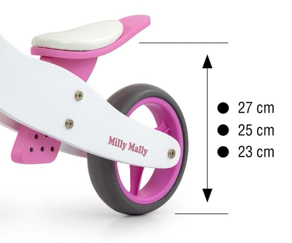 Milly Mally Jake Klassiskt Rosa Fordon