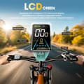 Miniatyrbillede 5 af 11: PULUMA PE86Pro Dual Drive elektrisk cykel 500W*2, 48V20AH batteri, rækkevidde på 70-150 km, 26"*3.0 terrængående dæk, LCD-skærm, Shimano 7-trins