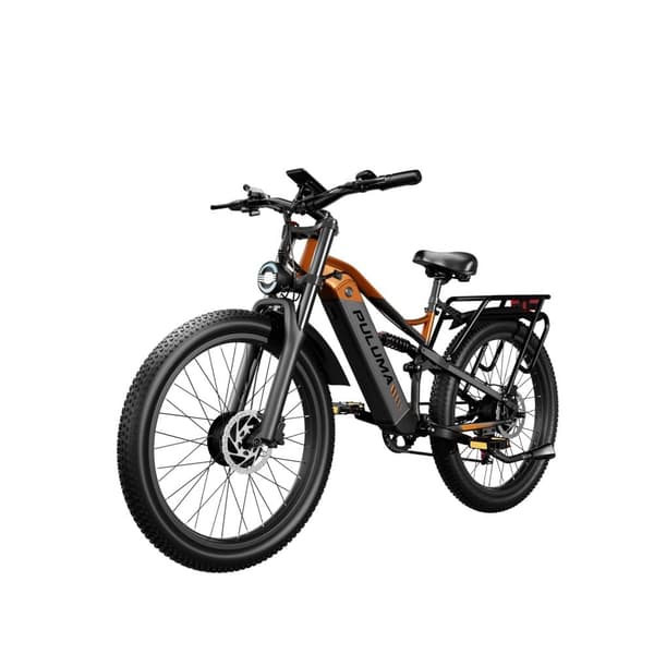 PULUMA PE86Pro Dual Drive elektrisk cykel 500W*2, 48V20AH batteri, rækkevidde på 70-150 km, 26"*3.0 terrængående dæk, LCD-skærm, Shimano 7-trins