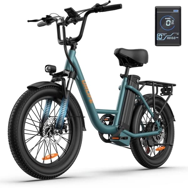 URLIFE E20 Vuxen Elcykel 250W Mäns ebike 48V13AH E-cykel Batteri 20inch Däck Mäns Elcykel