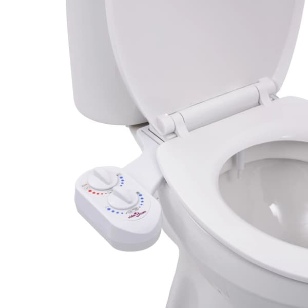 vidaXL fastgørelsesdel til bidettoiletsæde enkeltdyse varm og kold -  Vandhaner til bidet og bidetbrusere