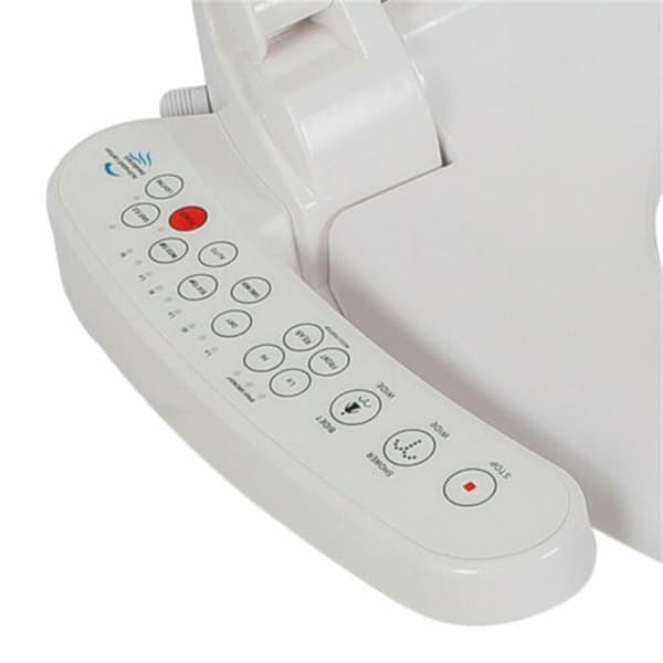 Elektrisk Bidet Toiletsæde, Dobbelt Dyser, Justerbar Temperatur