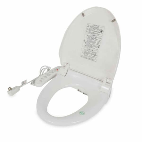 Elektrisk Bidet Toiletsæde, Dobbelt Dyser, Justerbar Temperatur
