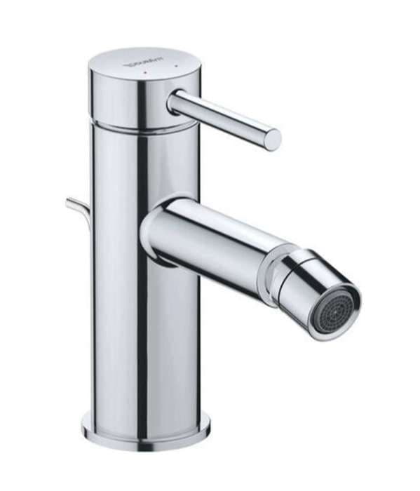 Duravit Circle - Bidetblandare med avloppsventil, krom CE2400001010
