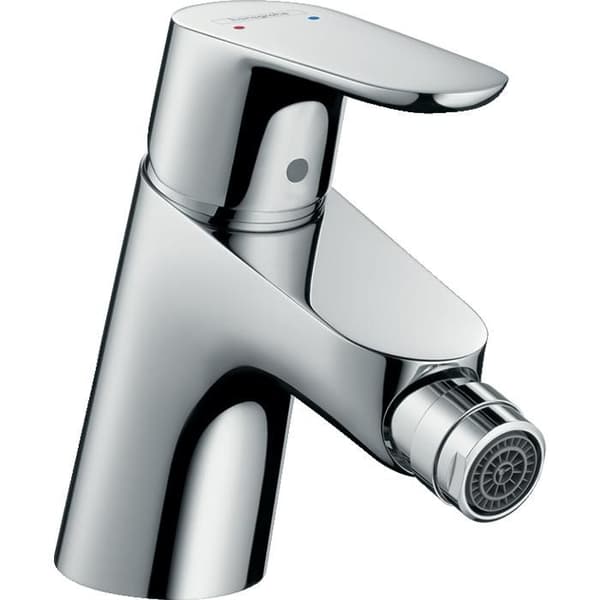 Focus Bidet Mixer med 2-hastighets patron krom