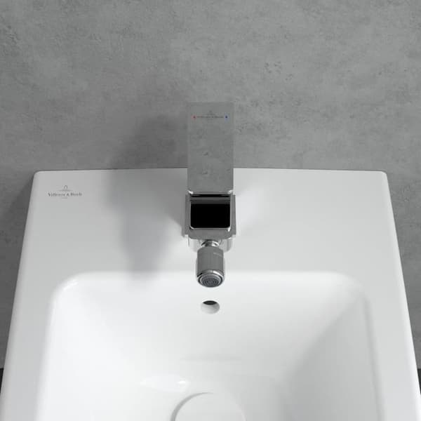 Bidékran - Villeroy Boch - Architectura Square - Messing - Förkromad - Aqua-Smart