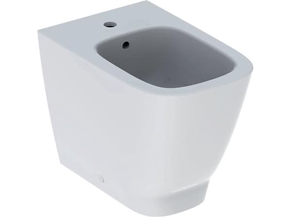 smyle square gulvstående bidet, hvid