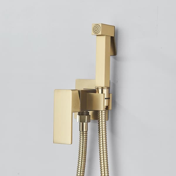 Bidet-sekoittaja, seinään asennettava, pystysuuntainen suihkutyyppi,Harja Kulta