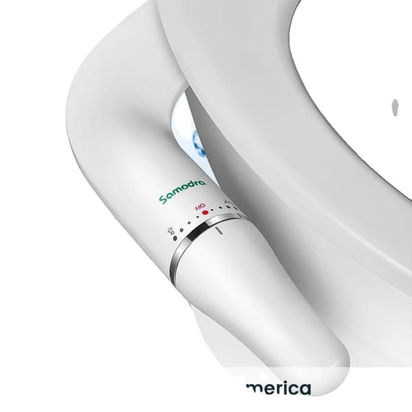 Toilet Bidet-tilbehør, Ultra-Slank Design, Justerbart Vandtryk,7-8 Nordamerika