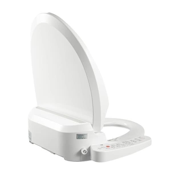Elektrisk Bidet-Toalettsits, Uppvärmd, Automatisk Avfuktning,VIT
