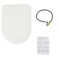 Miniatyrbillede 1 af 2: Smart toilet sæde, dual dyse system, ergonomisk design,HVID