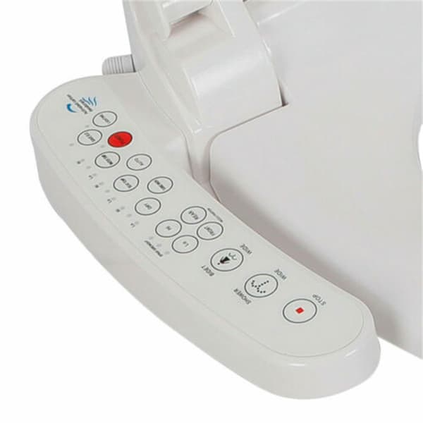 Elektrisk Bidet Toiletsæde, Dobbelt Dyser, Justerbar Temperatur