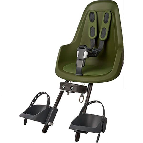 Bobike Front Børnecykelsæde One Mini Grøn Max 15 kg Dreng
