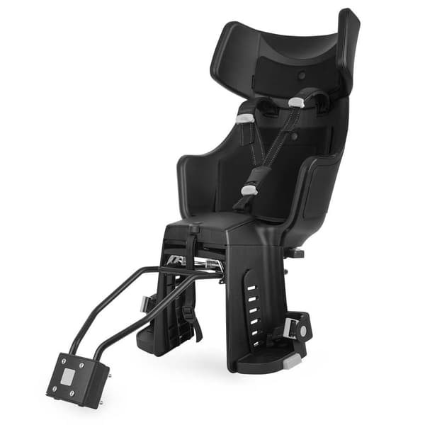 Bobike Bageste Børnecykelsæde Exclusive Tour Plus E-bd Led Sort Max 22 kg Dreng