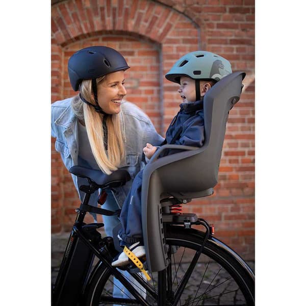Hamax Ställ Barncykelstol Amiga Silver Max 22 kg Pojke