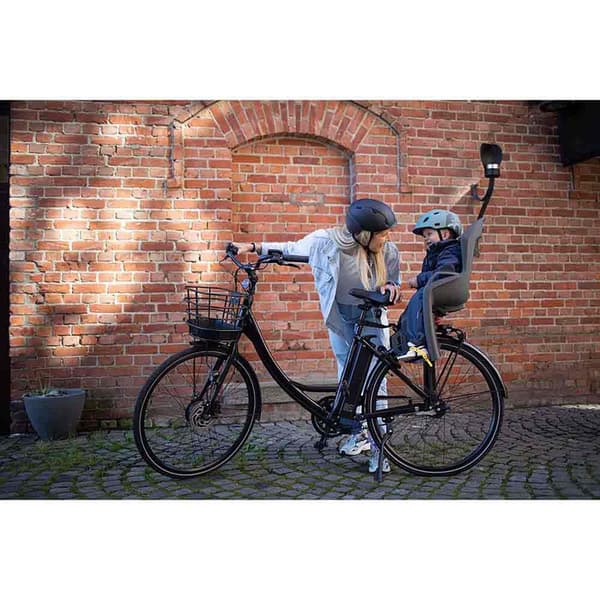 Hamax Ställ Barncykelstol Amiga Silver Max 22 kg Pojke