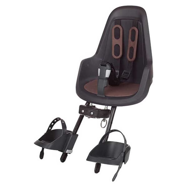 Bobike Edessä Lasten Polkupyörän Istuin One Mini Eco Musta Max 15 kg Poika