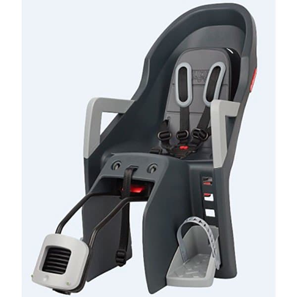 Polisport Move Takapyörän Lastenistuin Groovy Rs+ Reclinable Harmaa Max 22 kg Poika