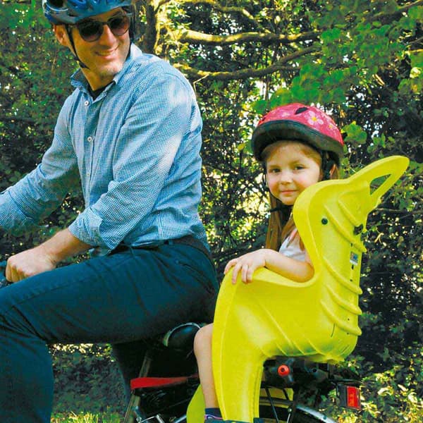 Bellelli Mr Fox Relax B-fix Bagagesæde Til Børn På Cykel Sort,Grå Max 22 kg Dreng