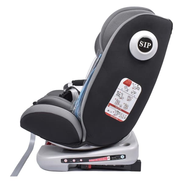 Barnstol, 360° roterande, ISOFIX-installation, 5-punkts säkerhetssele