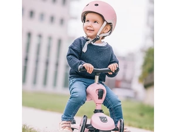 ScootAndRide hjelm for barn 1-5 år Rose XXS-S (96323)