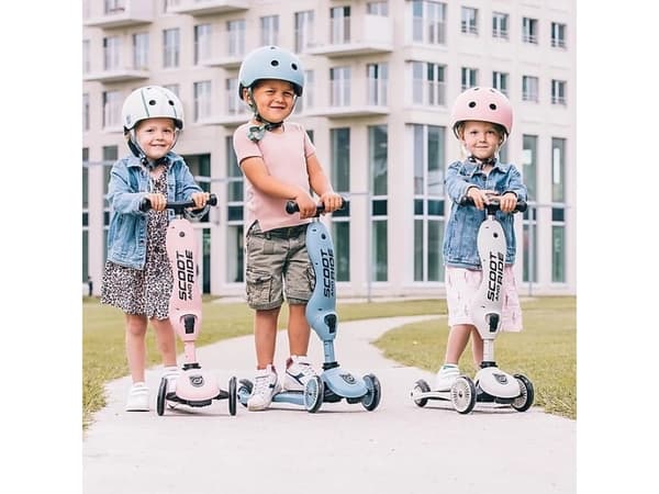 ScootAndRide hjelm for barn 1-5 år Rose XXS-S (96323)
