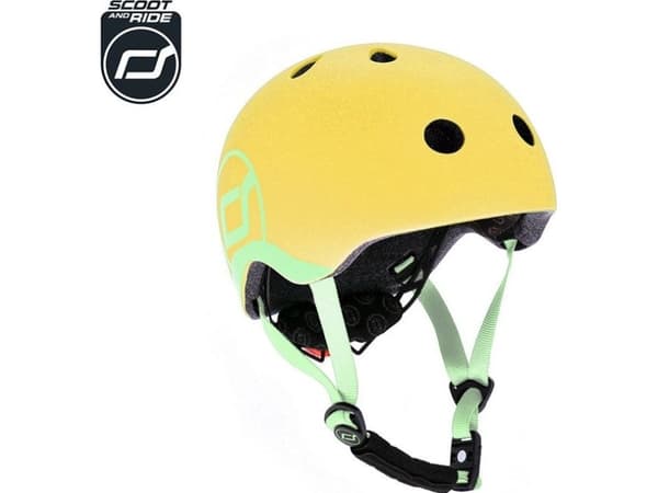 ScootAndRide Lasten kypärä 1-5 vuotta Lemon r. XXS-S (96390)